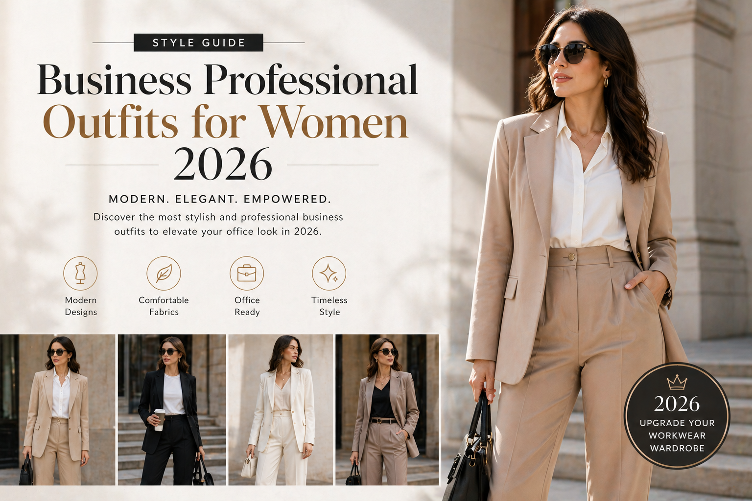15 Chic Business Professional Outfits for Women 2026 Elevate Your Career Style