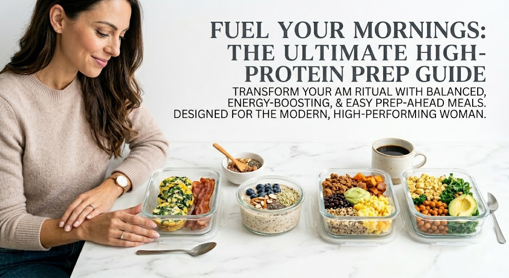 High Protein Breakfast Meal Prep for Women