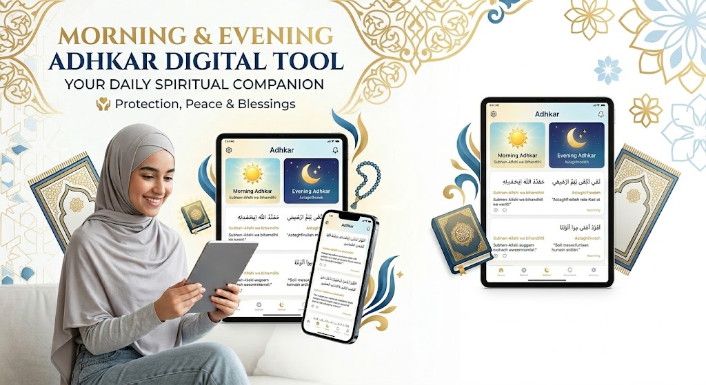 Morning and Evening Adhkar Digital Tool