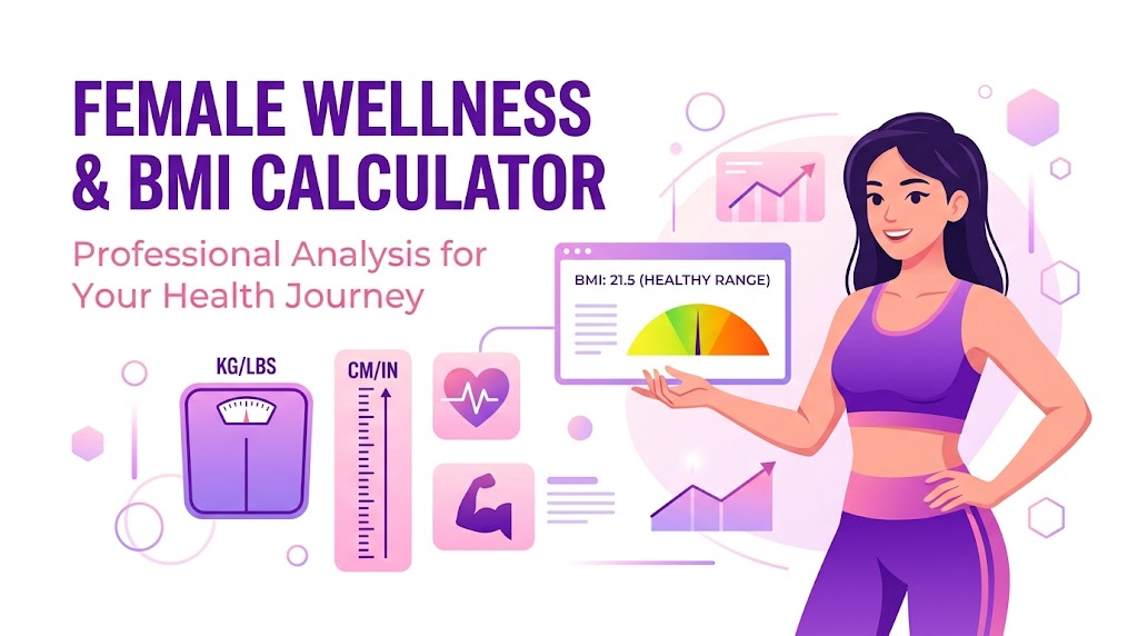 Professional Female BMI & Ideal Weight Calculator