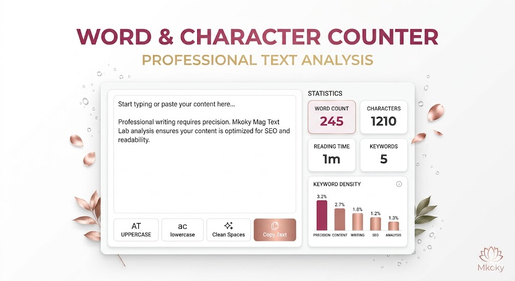 Why Every Writer Needs a Professional Word and Character Counter